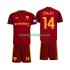 AS Roma Camisola Donyell Malen 14 Criança Equipamento Primeiro Manga Curta 2026-2027